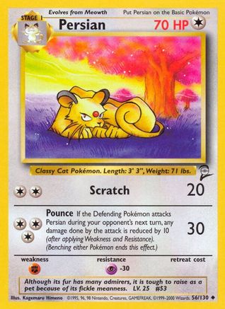 Persian (56/130) [Base Set 2]-1