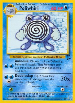 Poliwhirl (57/130) [Base Set 2]-1