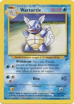 Wartortle (63/130) [Base Set 2]-1