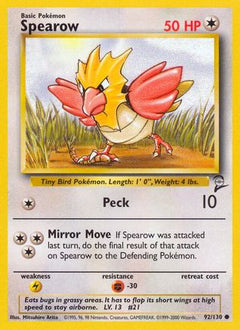 Spearow (92/130) [Base Set 2]-1
