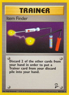 Item Finder (103/130) [Base Set 2]-1