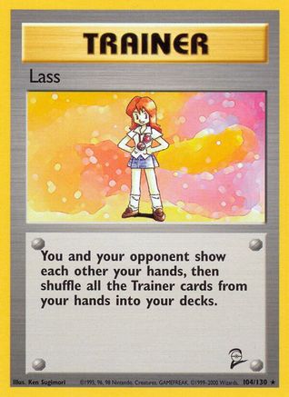 Lass (104/130) [Base Set 2]-1