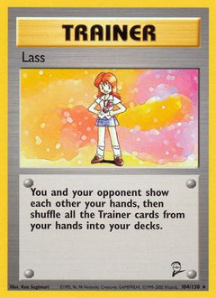 Lass (104/130) [Base Set 2]-1