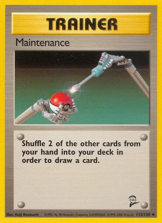 Maintenance (112/130) [Base Set 2]-1