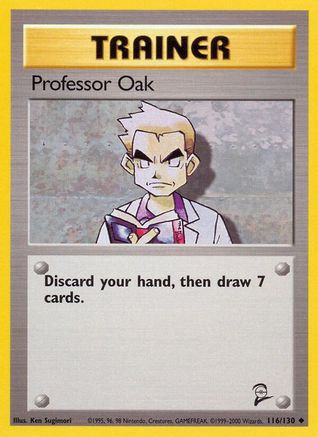 Professor Oak (116/130) [Base Set 2]-1