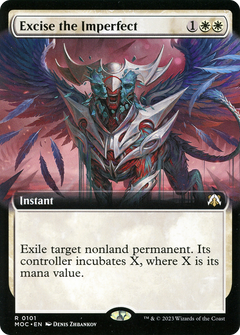 Excise the Imperfect (Extended Art) [March of the Machine Commander]-1