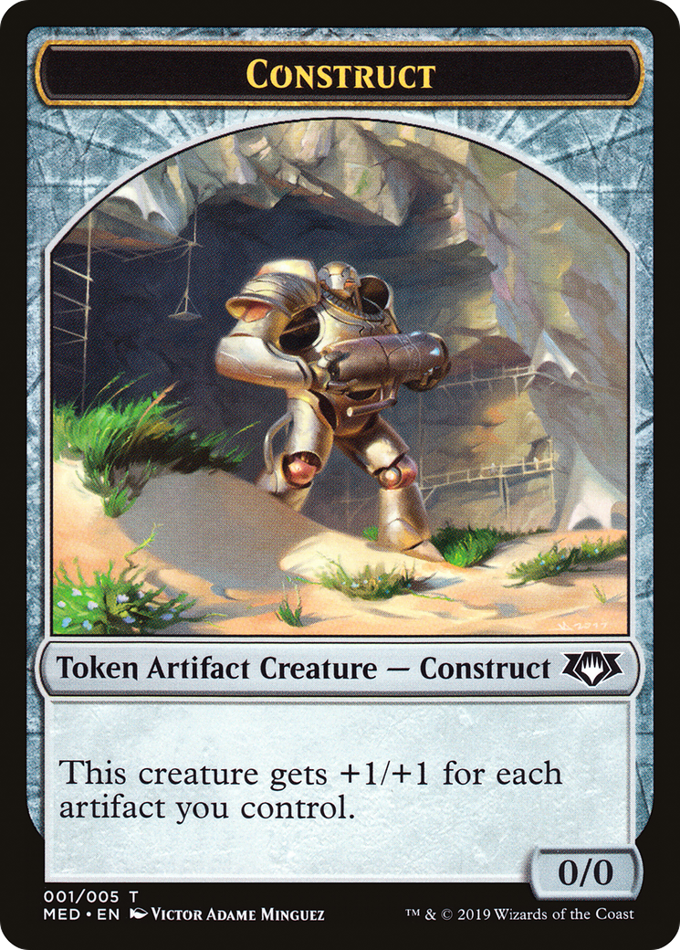 Construct Token (1) [Mythic Edition Tokens]-1