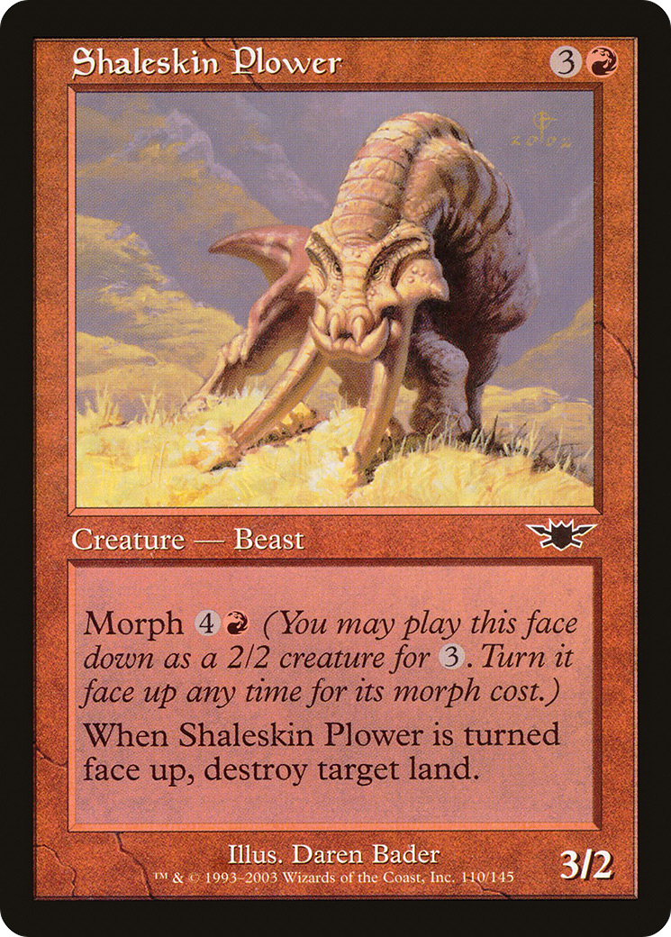 Shaleskin Plower [Legions]-1