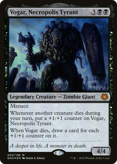 Vogar, Necropolis Tyrant (GN3-003) - Game Night: Free-for-All Foil-1