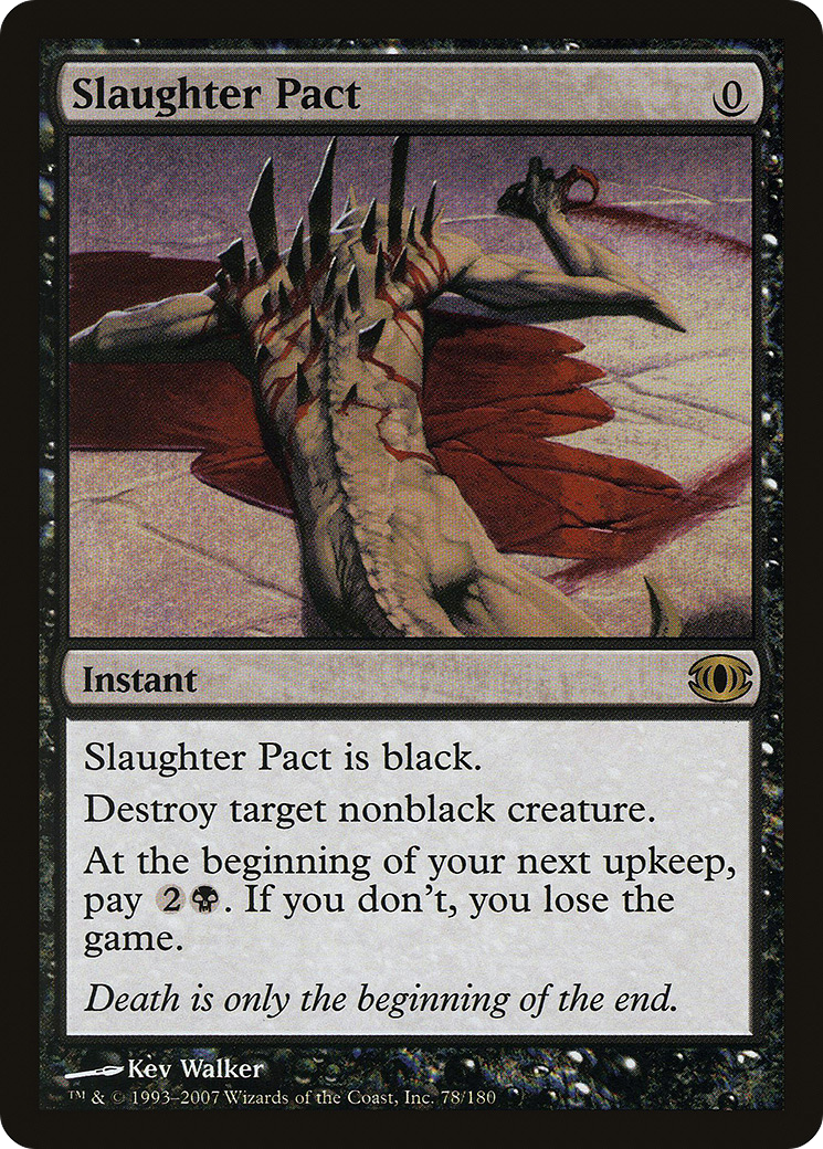 Slaughter Pact [Future Sight]-1