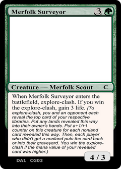 Merfolk Surveyor (UNK-CG03D) - Unknown Event-1