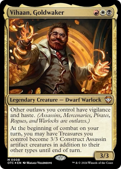 Vihaan, Goldwaker [Outlaws of Thunder Junction Commander]-1