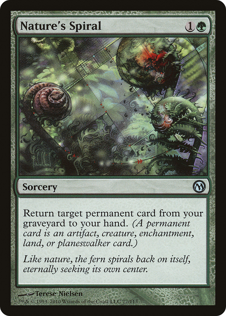 Nature's Spiral [Duels of the Planeswalkers]-1