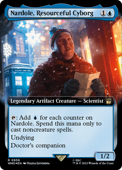 Nardole, Resourceful Cyborg (Extended Art) (Surge Foil) [Doctor Who]-1