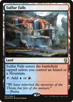 Sulfur Falls [Dominaria Prerelease Promos]-1