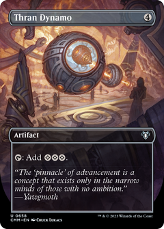 Thran Dynamo (Borderless Alternate Art) [Commander Masters]-1