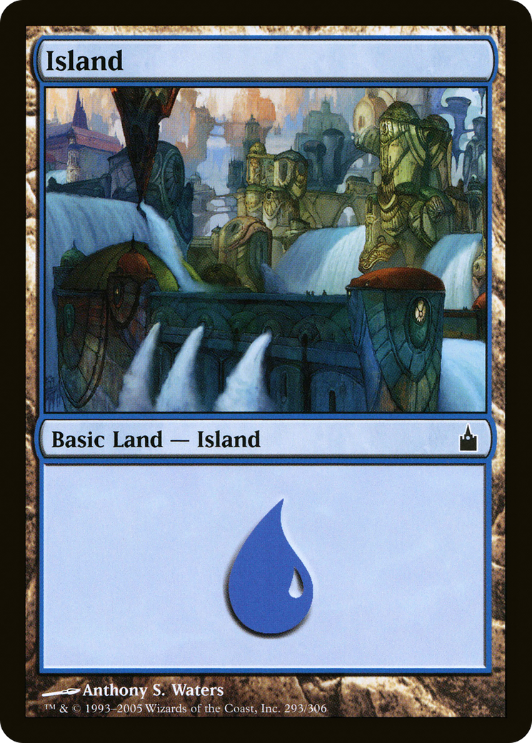 Island (293) [Ravnica: City of Guilds]-1
