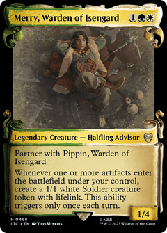 Merry, Warden of Isengard [The Lord of the Rings: Tales of Middle-Earth Commander Showcase Scrolls]-1
