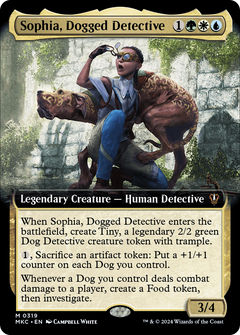 Sophia, Dogged Detective (Extended Art) [Murders at Karlov Manor Commander]-1