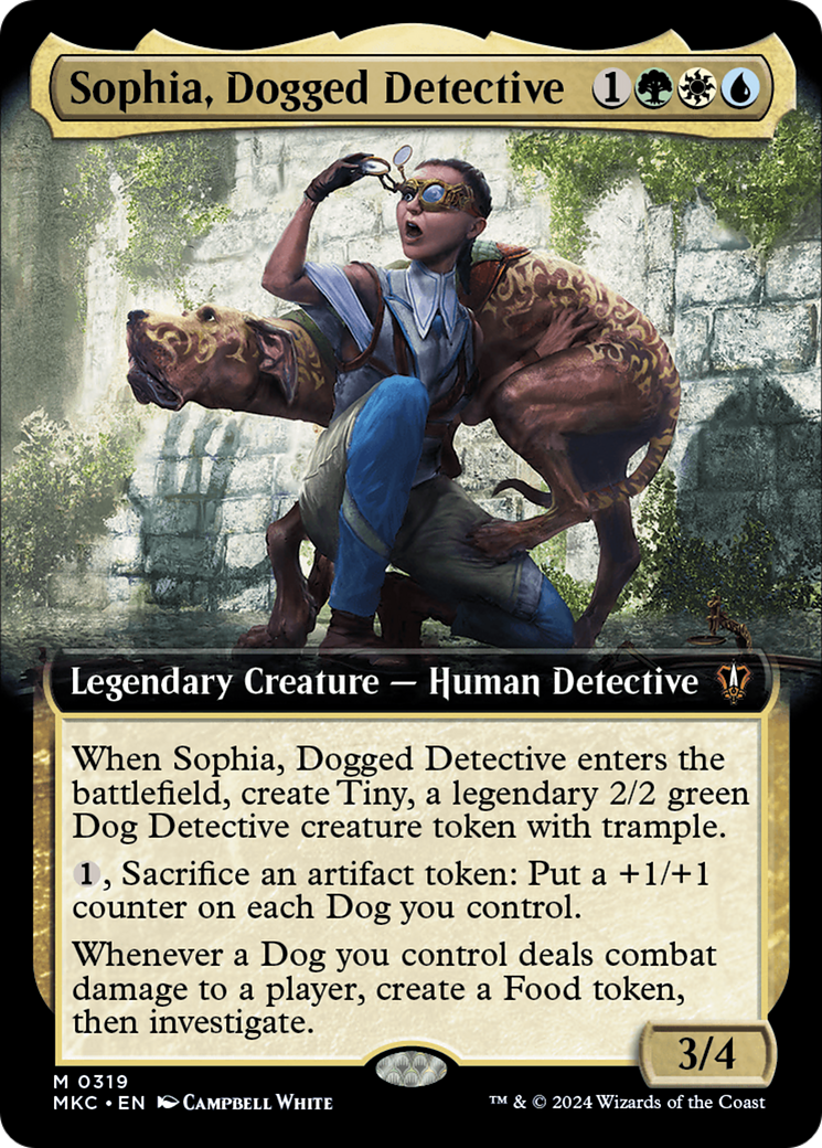 Sophia, Dogged Detective (Extended Art) [Murders at Karlov Manor Commander]-1