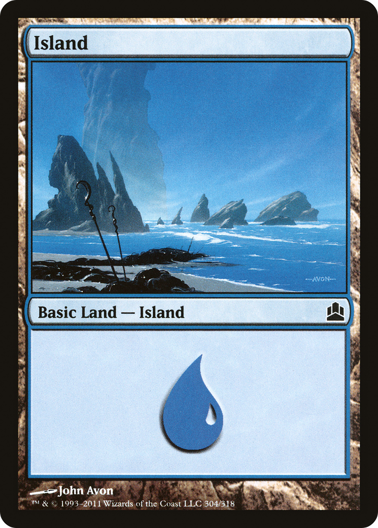 Island (304) [Commander 2011]-1