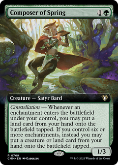 Composer of Spring (Extended Art) [Commander Masters]-1
