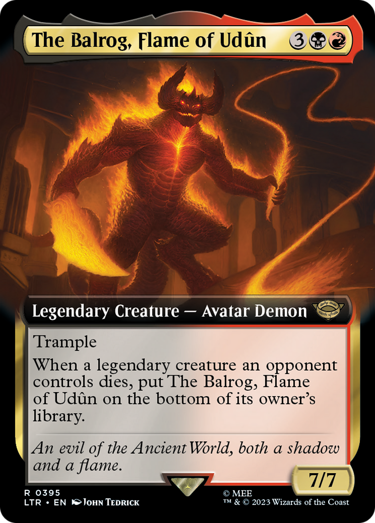 The Balrog, Flame of Udun (Extended Art) [The Lord of the Rings: Tales of Middle-Earth]-1
