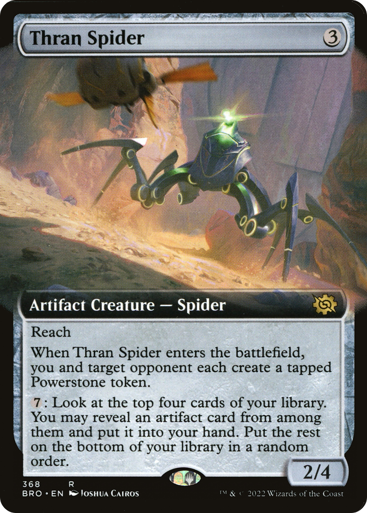 Thran Spider (Extended Art) [The Brothers' War]-1