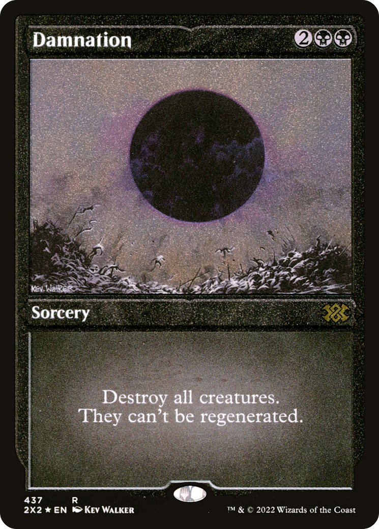 Damnation (Foil Etched) [Double Masters 2022]-1