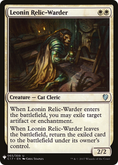 Leonin Relic-Warder [Mystery Booster]-1