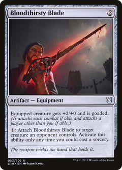 Bloodthirsty Blade [Commander 2019]-1