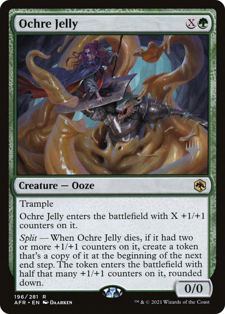 Ochre Jelly (Promo Pack) [Dungeons & Dragons: Adventures in the Forgotten Realms Promos]-1