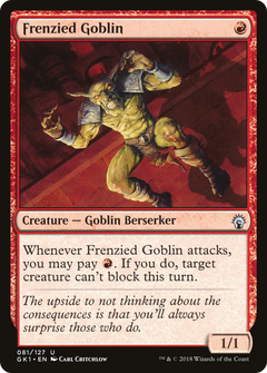 Frenzied Goblin [Guilds of Ravnica Guild Kit]-1