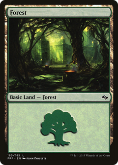 Forest (185) [Fate Reforged]-1