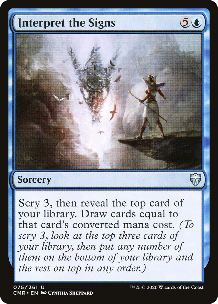 Interpret the Signs [Commander Legends]-1