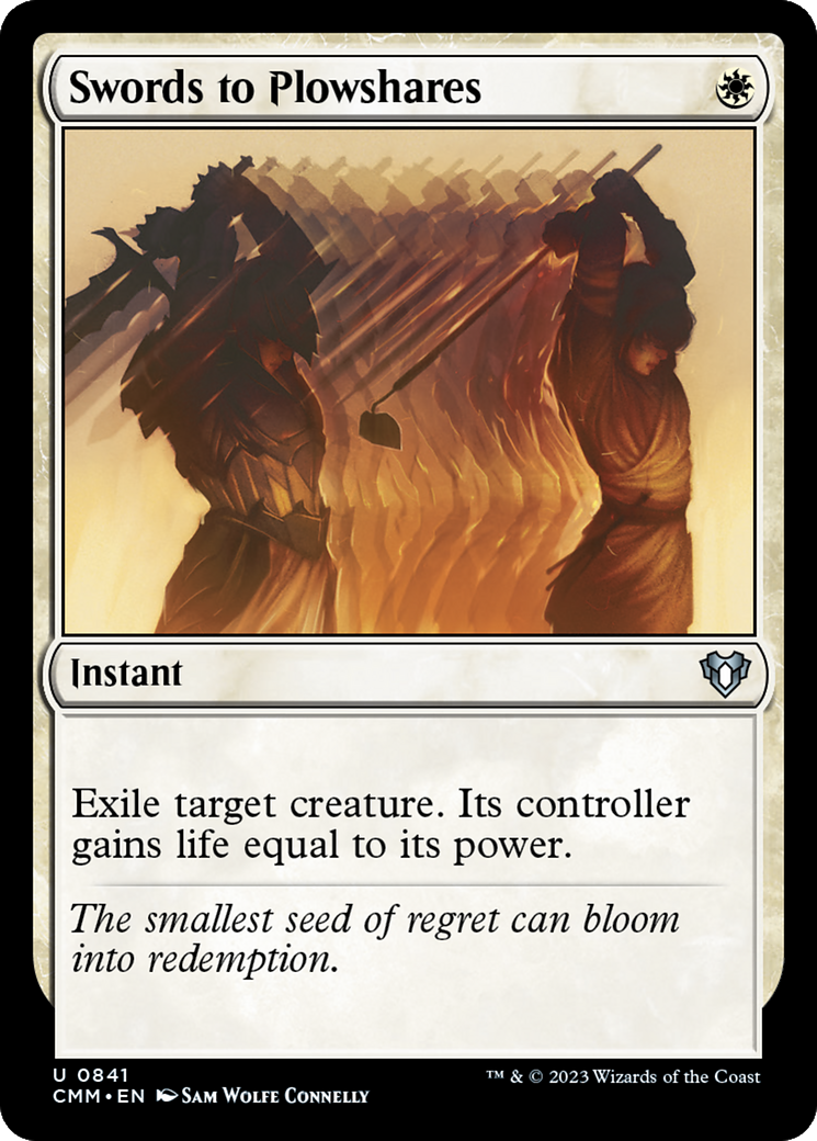 Swords to Plowshares [Commander Masters]-1