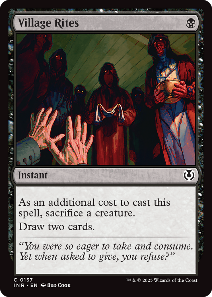 Village Rites (INR-137) - Innistrad Remastered-1