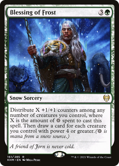 Blessing of Frost [Kaldheim]-1