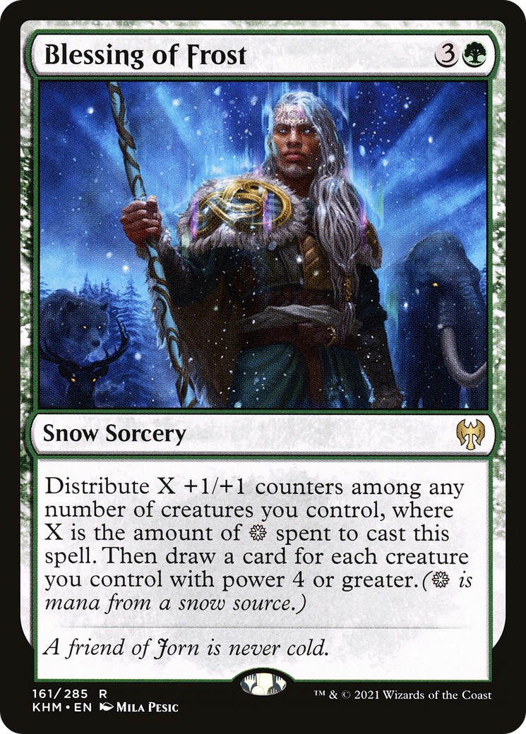 Blessing of Frost [Kaldheim]-1