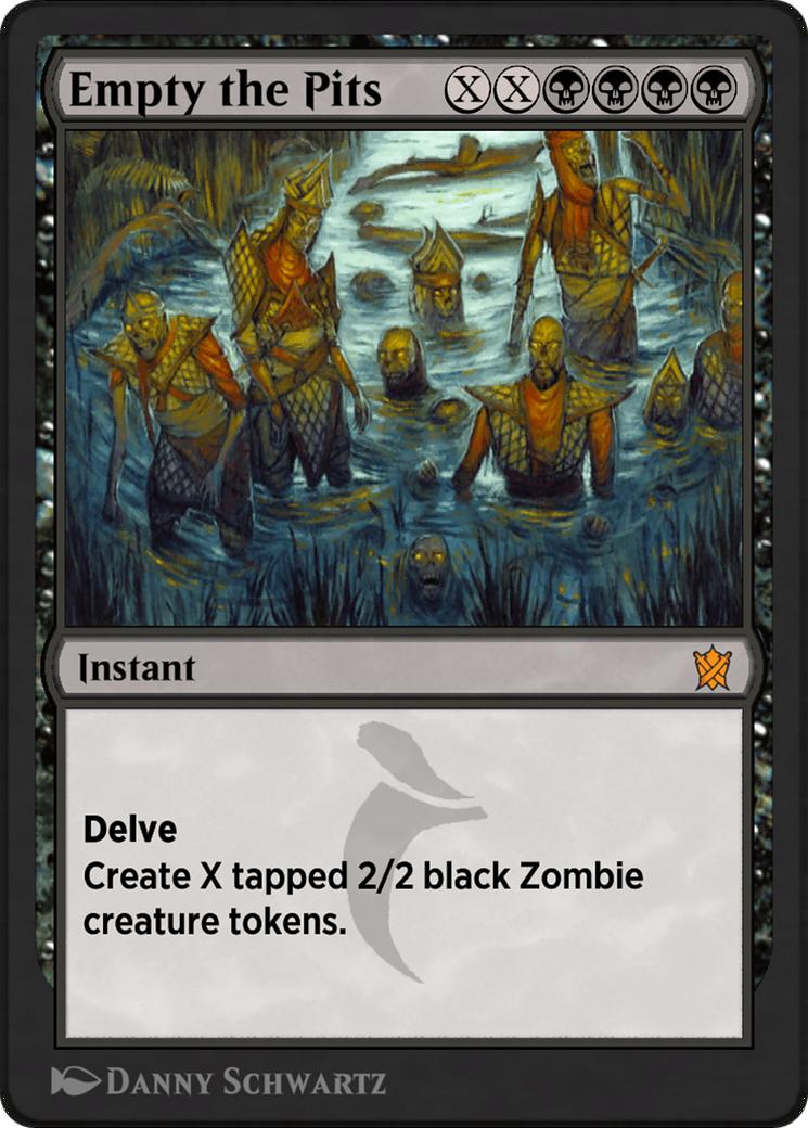 Empty the Pits (KTK-72Y) - Khans of Tarkir-1
