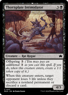 Thornplate Intimidator [Bloomburrow]-1