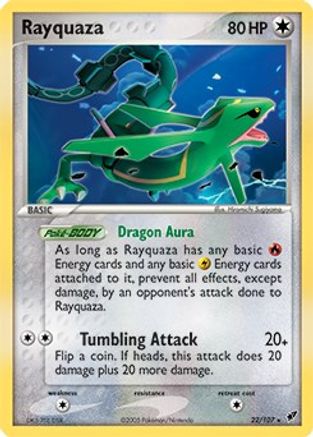 Rayquaza (22/107) (Theme Deck Exclusive) [EX: Deoxys]-1