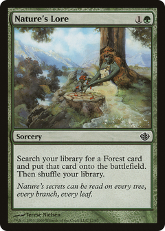 Nature's Lore [Duel Decks: Garruk vs. Liliana]-1