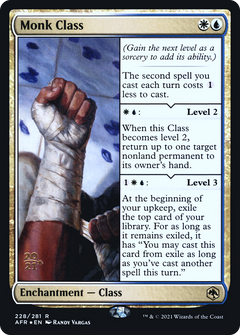 Monk Class [Dungeons & Dragons: Adventures in the Forgotten Realms Prerelease Promos]-1