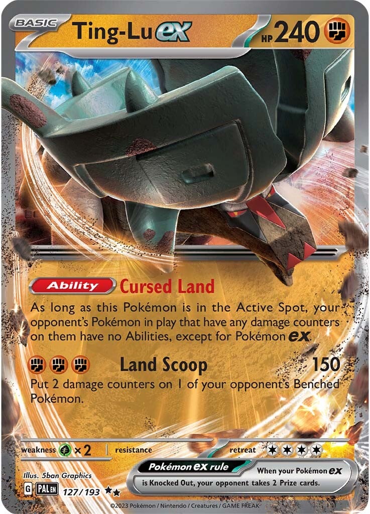Ting-Lu ex (127/193) [Scarlet & Violet: Paldea Evolved]-1