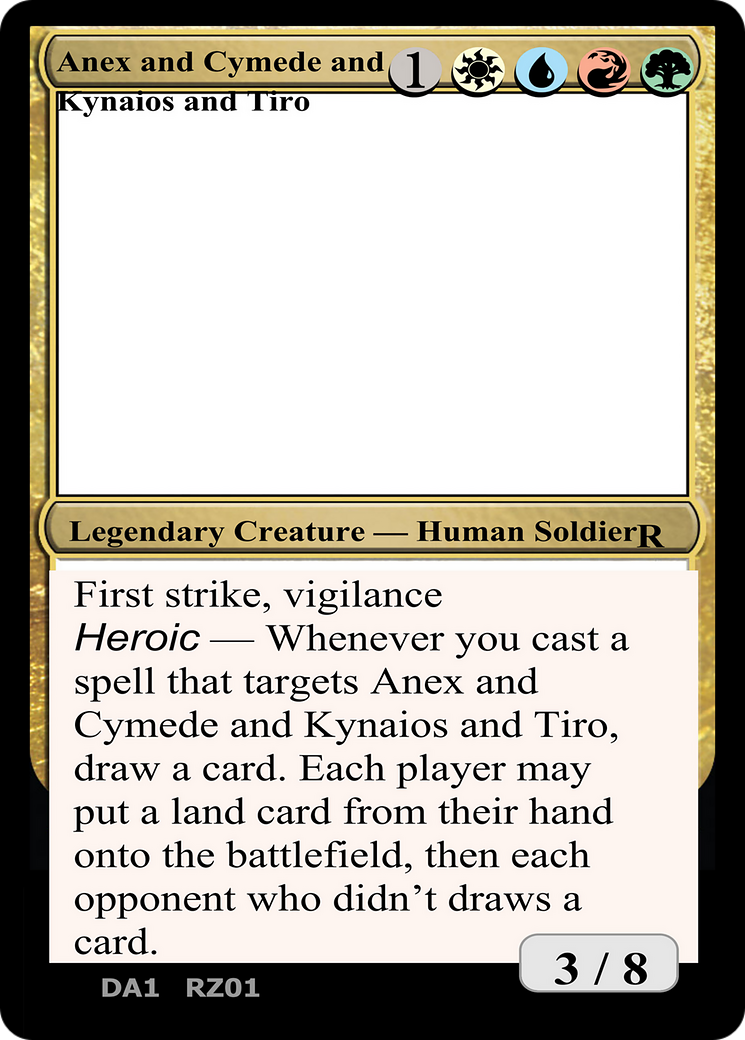Anax and Cymede & Kynaios and Tiro (UNK-RZ01A) - Unknown Event-1