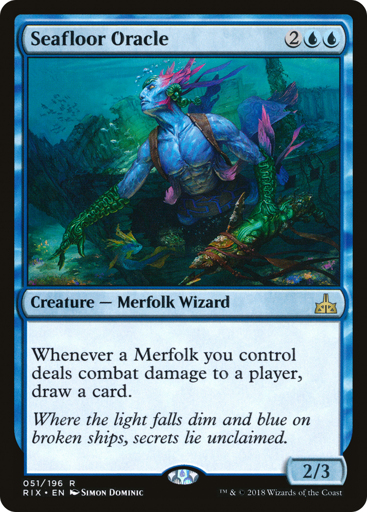 Seafloor Oracle [Rivals of Ixalan]-1