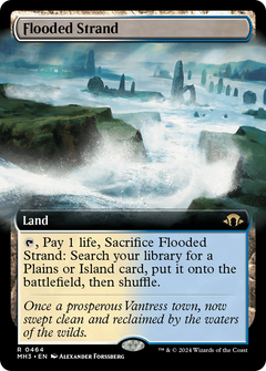 Flooded Strand (Extended Art) [Modern Horizons 3]-1