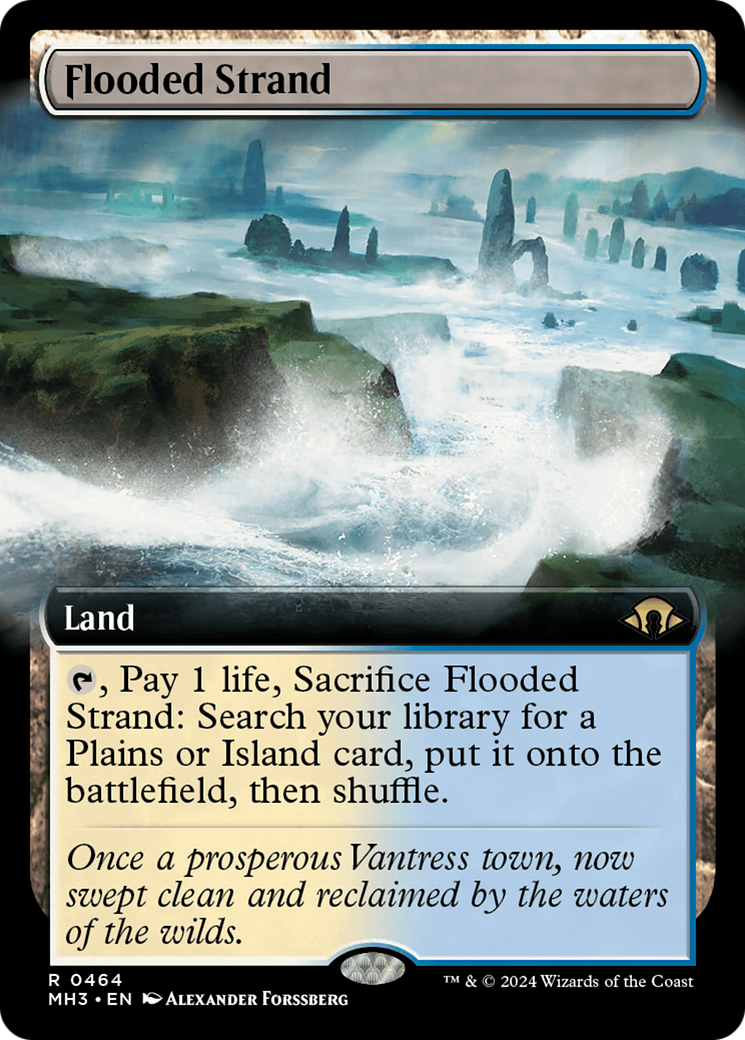 Flooded Strand (Extended Art) [Modern Horizons 3]-1