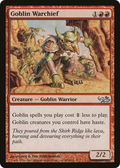 Goblin Warchief [Duel Decks: Elves vs. Goblins]-1
